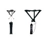 Walkstool Comfort 55 Campingstol 3 ben Sort
